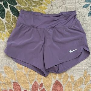 Nike running shorts.
